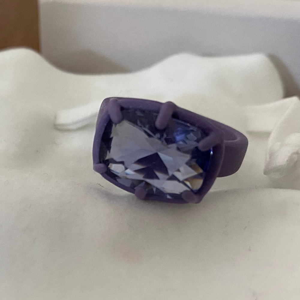 Swarovski Atelier by Rosie Assoulin Purple Ring size 58